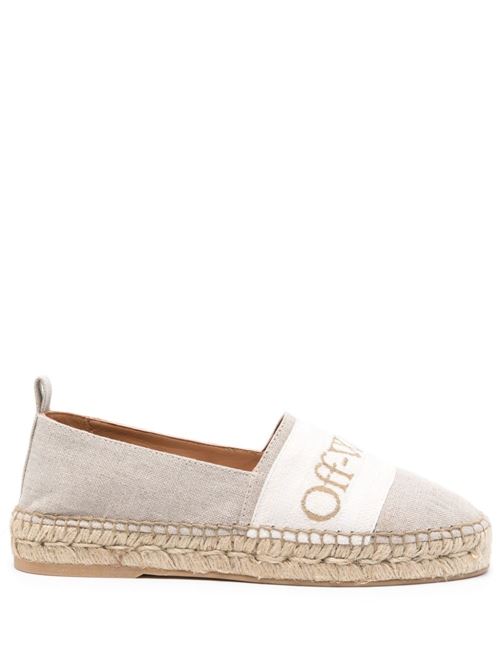 Espadrilles with logo OFF WHITE | OWIB014S24FAB0016161